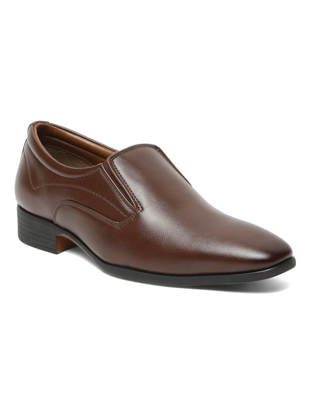 Kosher Brown Color Slip-on Men's Formal Shoes