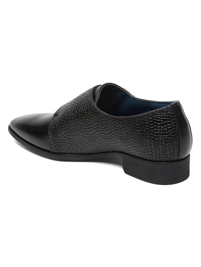 Kosher Black Color  Men's Slip-on Formal Shoes