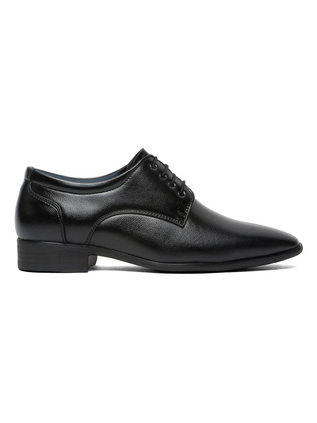 Kosher Black Color Lace-up Men,s Formal Shoes
