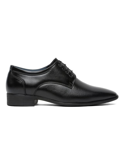 Kosher Black Color Lace-up Men,s Formal Shoes
