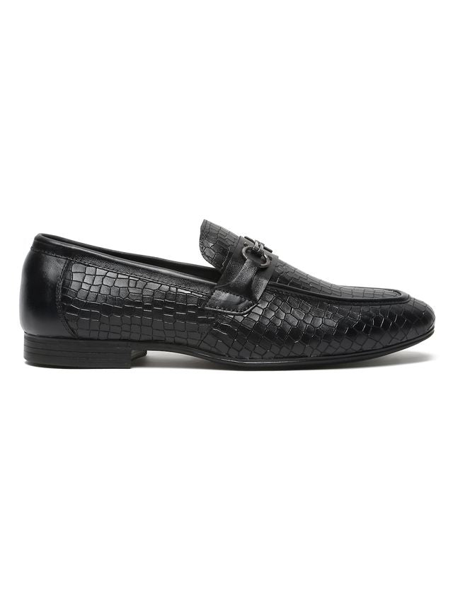 Kosher Black Color Slip-on Men's Formal Shoes