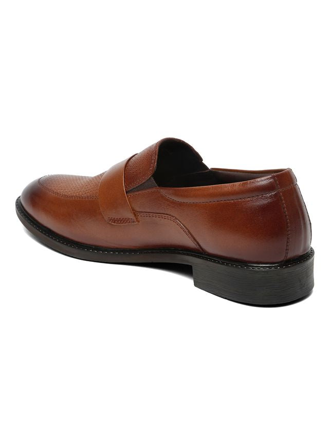 Kosher Tan Color Slip-on Men's Formal Shoes