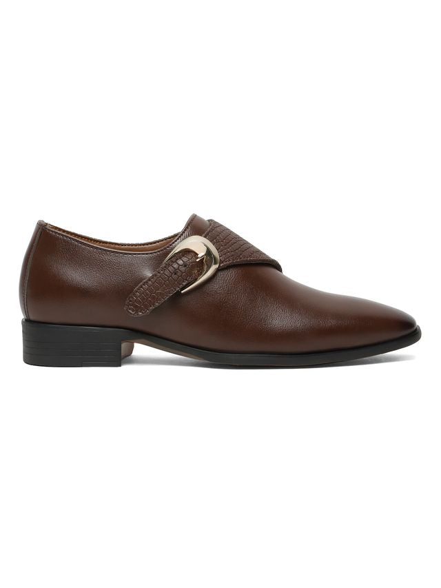 Kosher Brown Color  Men's Slip-on Formal Shoes