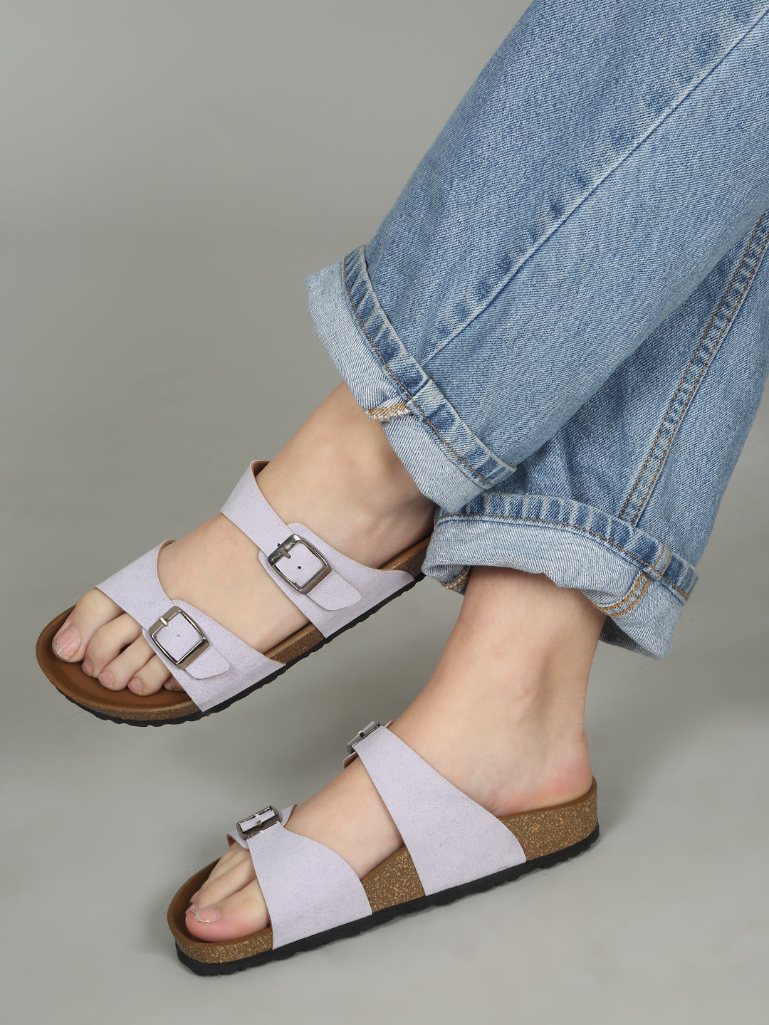 Kosher Lavendar Women,s casual slipper