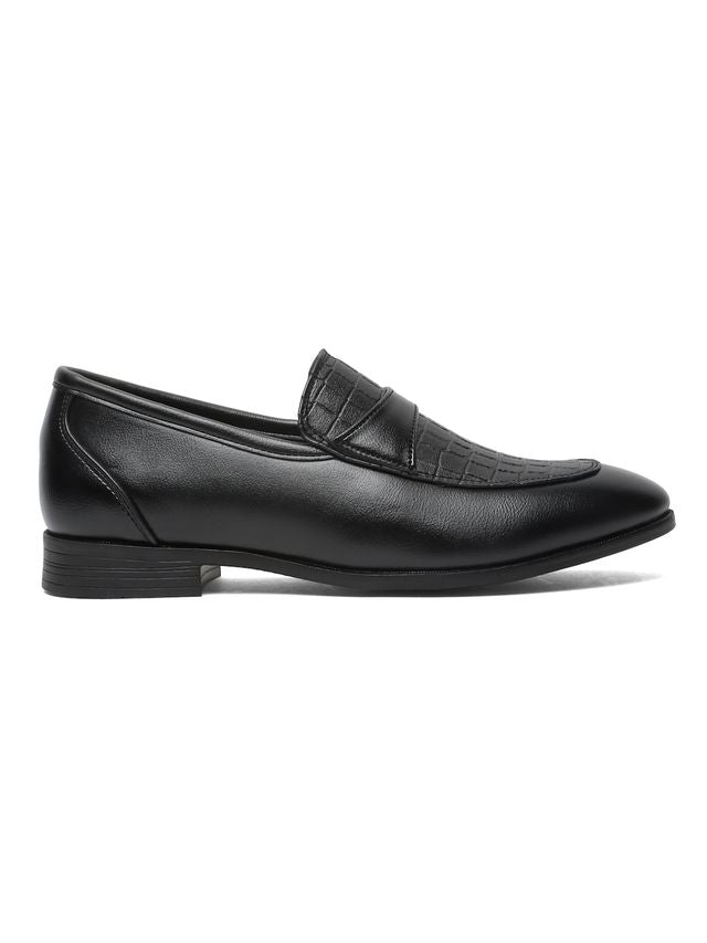 Kosher Black Color Slip-on Men's Formal Shoes