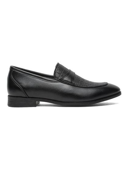 Kosher Black Color Slip-on Men's Formal Shoes