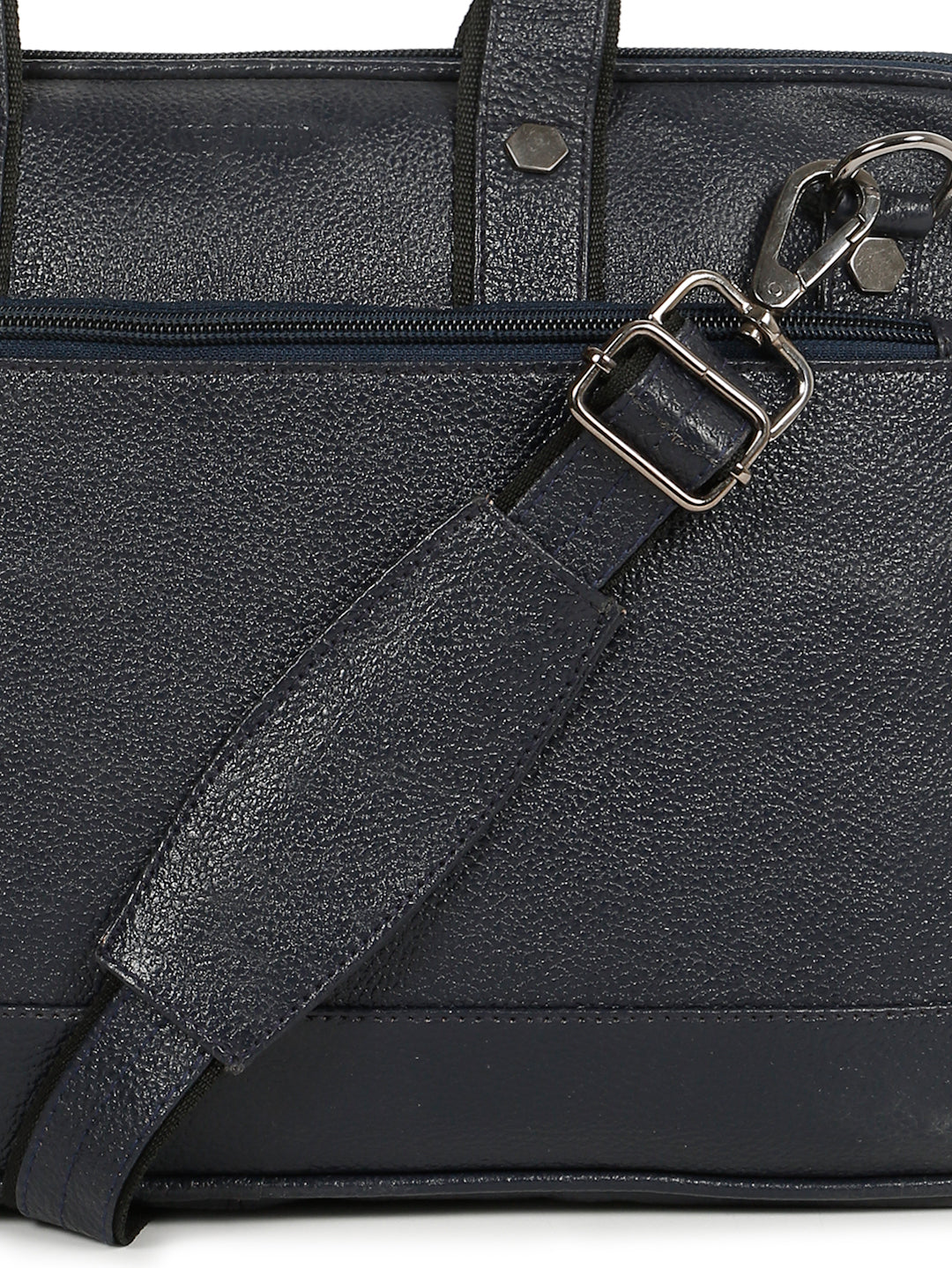 KOSHER Blue Color Premium Genuine Leather Bag – Stylish, Spacious & Durable for Men / Women