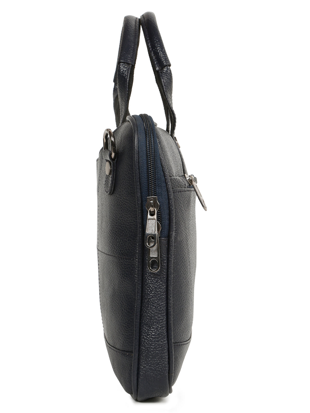 KOSHER Blue Color Premium Genuine Leather Bag – Stylish, Spacious & Durable for Men / Women