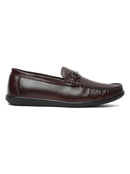 Kosher Cherry Color Slip-on Men's Casual Loafers