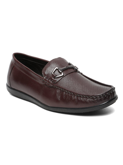 Kosher Cherry Color Slip-on Men's Casual Loafers