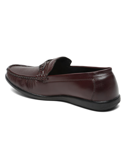 Kosher Cherry Color Slip-on Men's Casual Loafers
