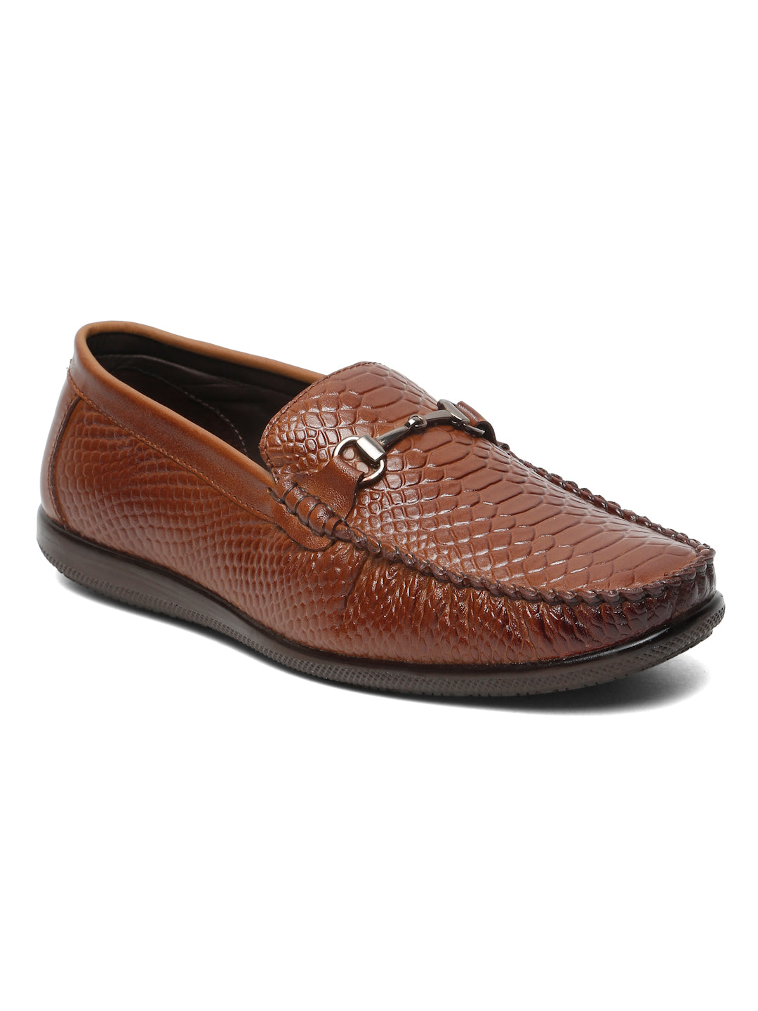 Kosher Tan Color Slip-on Men's Casual Loafers