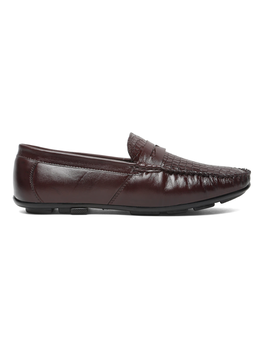 Kosher Cherry Color Slip-on Men's Casual Loafers
