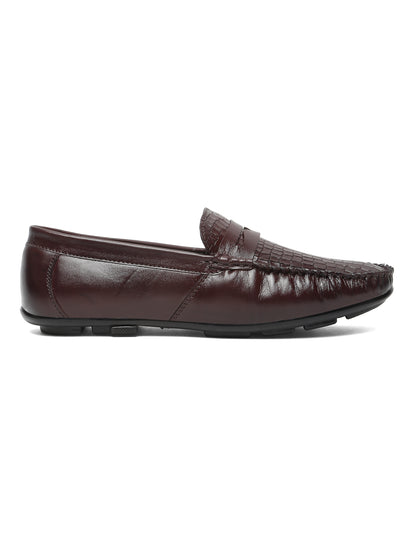 Kosher Cherry Color Slip-on Men's Casual Loafers