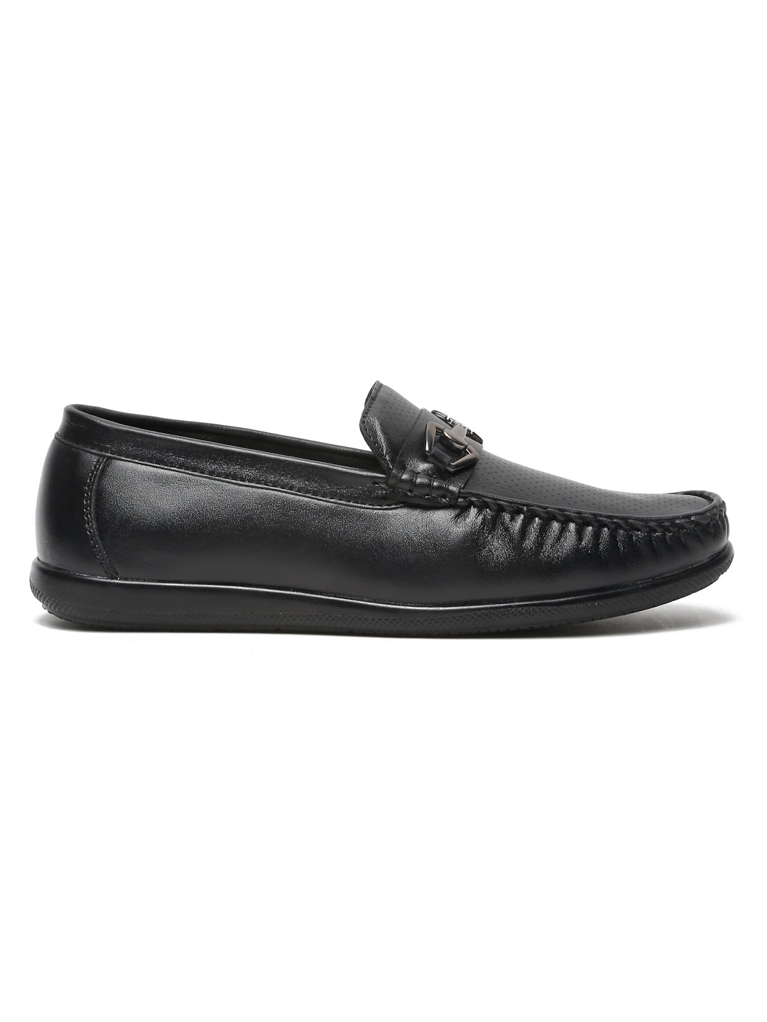 Kosher Black Color Slip-on Men's  Casual Loafers
