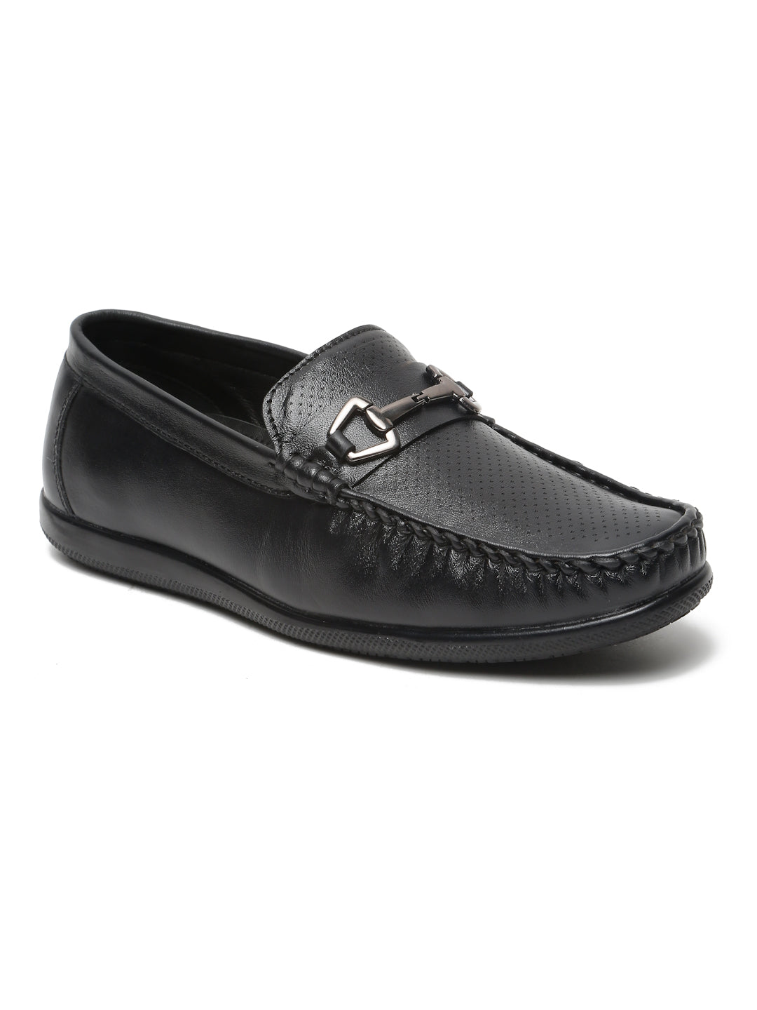 Kosher Black Color Slip-on Men's  Casual Loafers