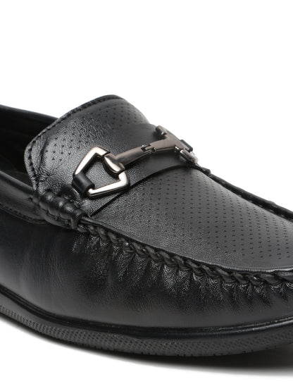 Kosher Black Color Slip-on Men's  Casual Loafers