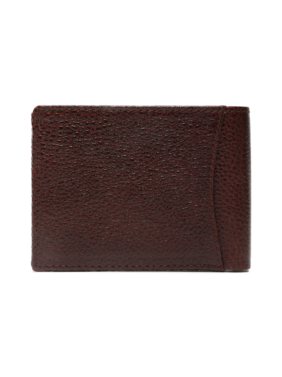 KOSHER Brown Color Men,s Classic Bi-Fold Premium Leather Wallet with Coin Pocket & Rear Slip Pocket For Card Slots