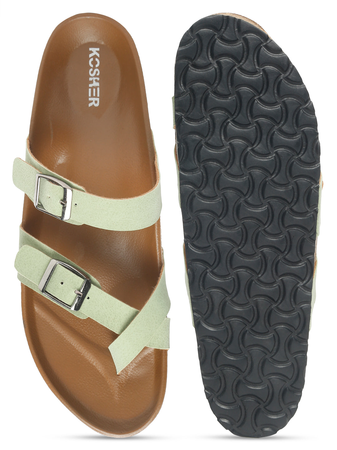 Kosher  Green Women,s casual slipper