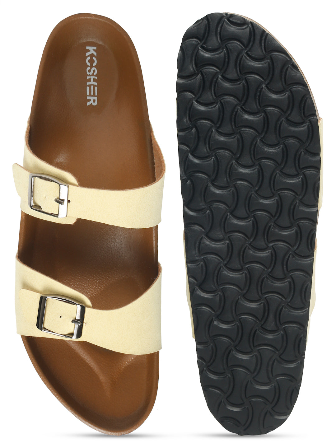 Kosher Yellow Women,s casual slipper