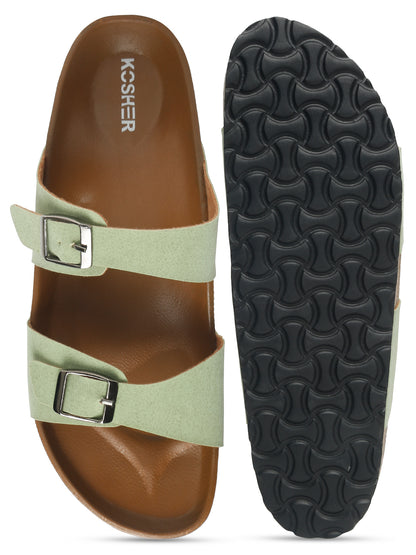 Kosher Green Women,s casual slipper