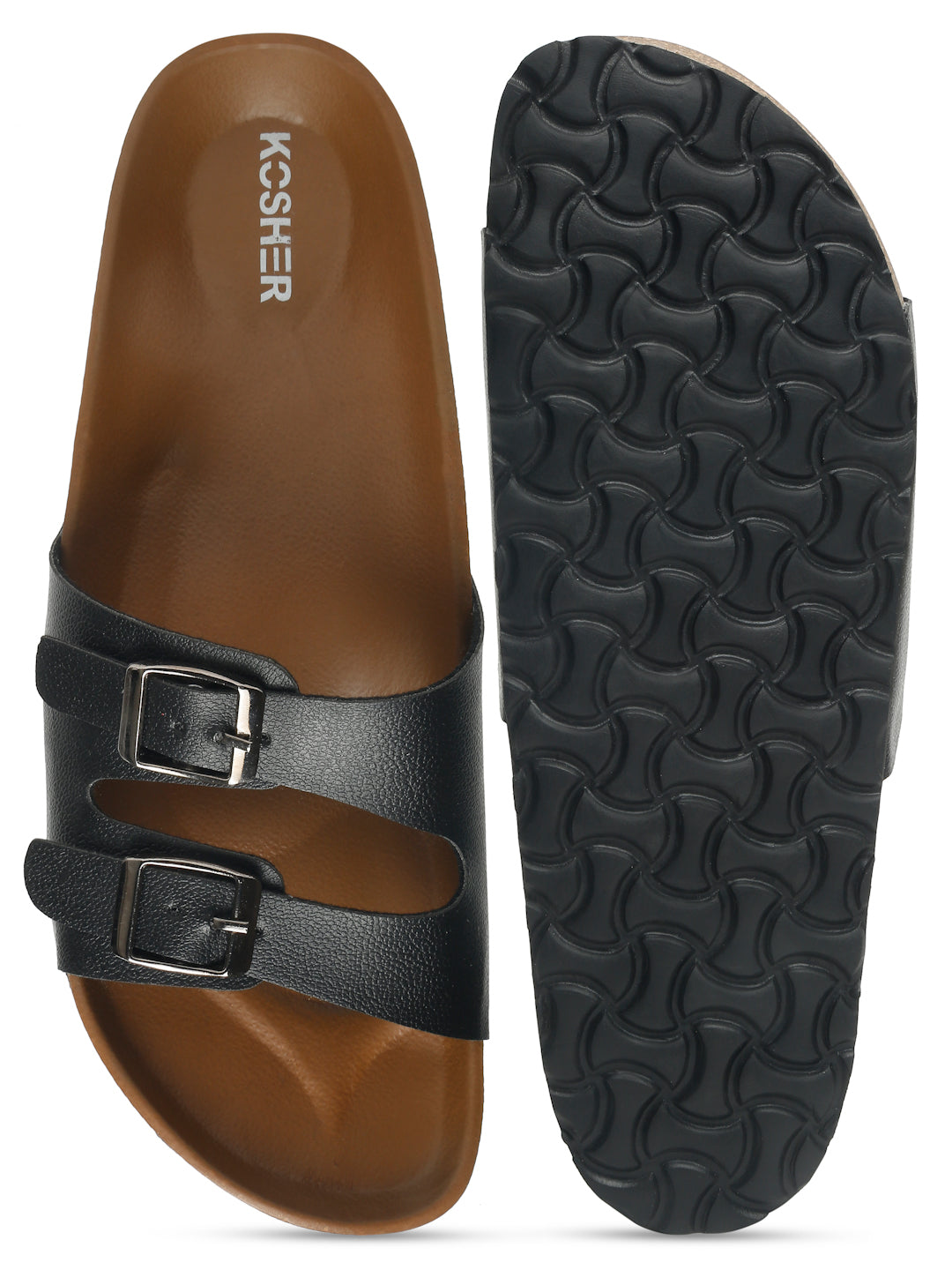 Kosher Black Women,s casual slipper