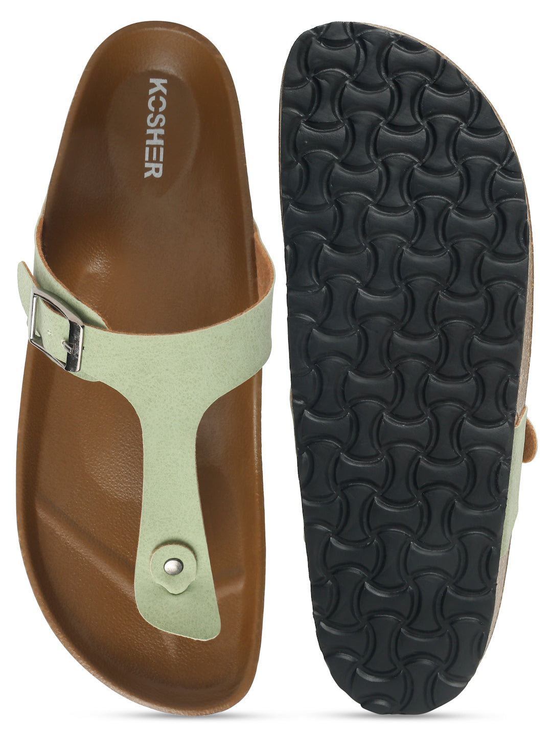 Kosher Green Women,s casual slipper