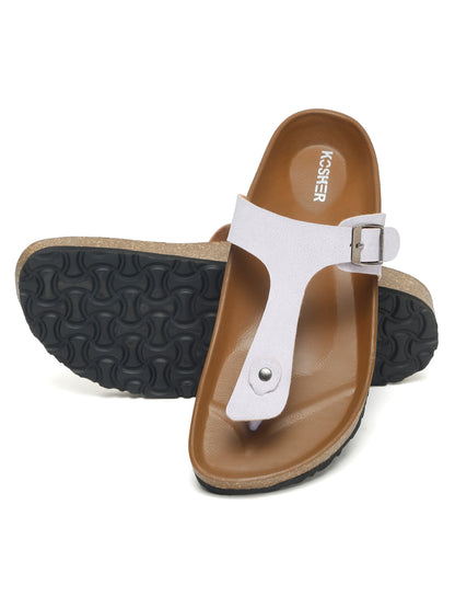 Kosher Lavendar Women,s casual slipper