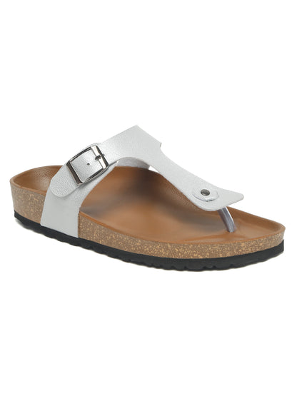 Kosher Silver Women,s casual slipper