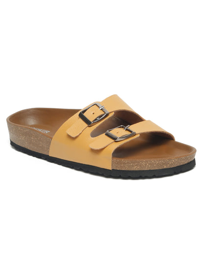 Kosher Yellow Women,s casual slipper