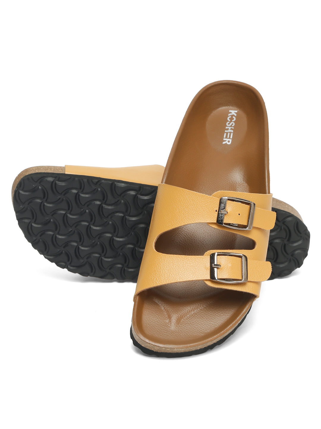 Kosher Yellow Women,s casual slipper