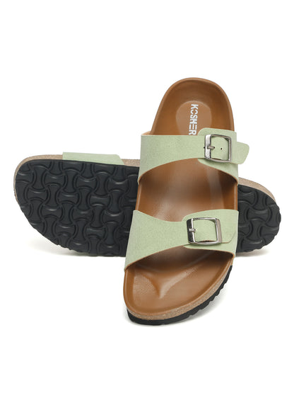 Kosher Green Women,s casual slipper