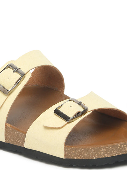 Kosher Yellow Women,s casual slipper