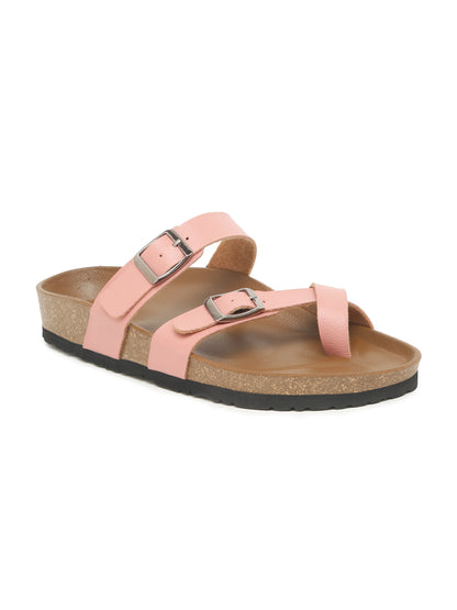 Kosher Pink Women,s casual slipper