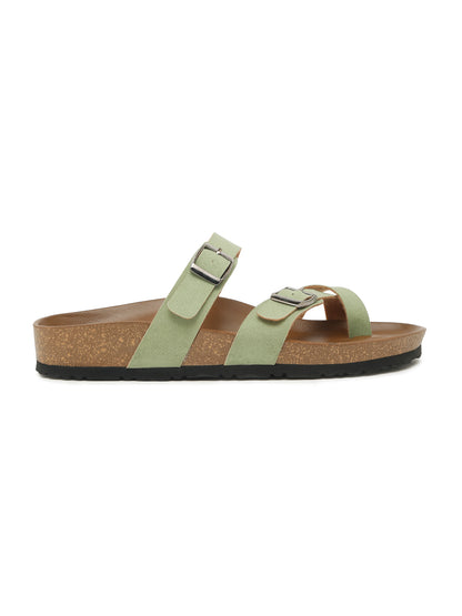 Kosher  Green Women,s casual slipper