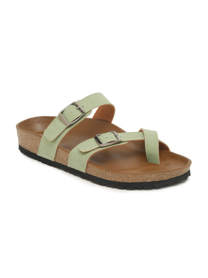 Kosher  Green Women,s casual slipper