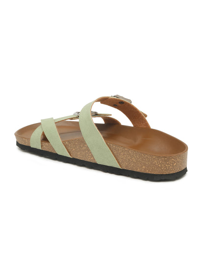Kosher  Green Women,s casual slipper