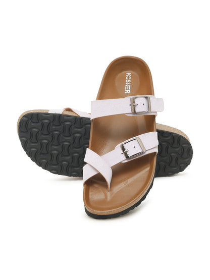 Kosher Lavendar Women,s casual slipper