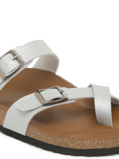 Kosher Silver Women,s casual slipper