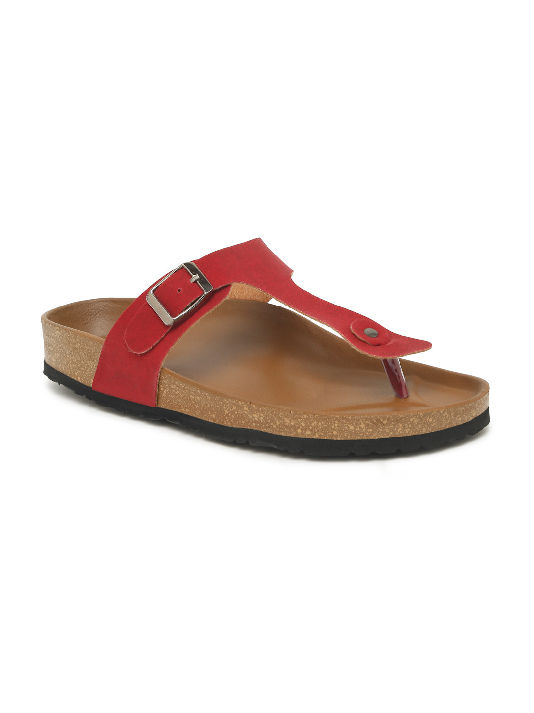 Kosher Red Women,s casual slipper