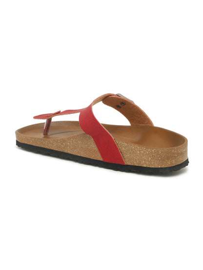 Kosher Red Women,s casual slipper