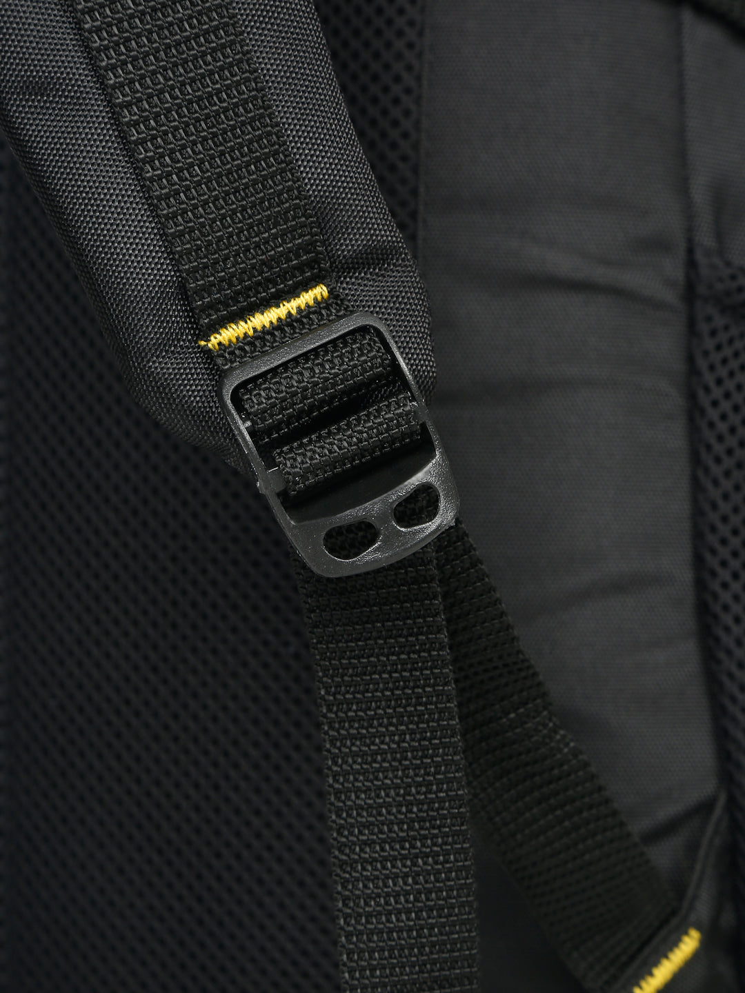 Kosher Backpack with Laptop Sleeve – Black & Yellow | Multiple Compartments