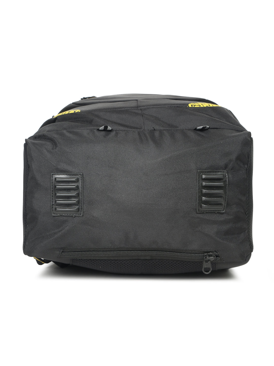 Kosher Backpack with Laptop Sleeve – Black & Yellow | Multiple Compartments