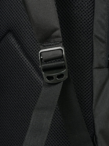 Kosher Club Casual Backpack with Watch Gear Design - Black & Blue Multi-Compartments & Padded Straps