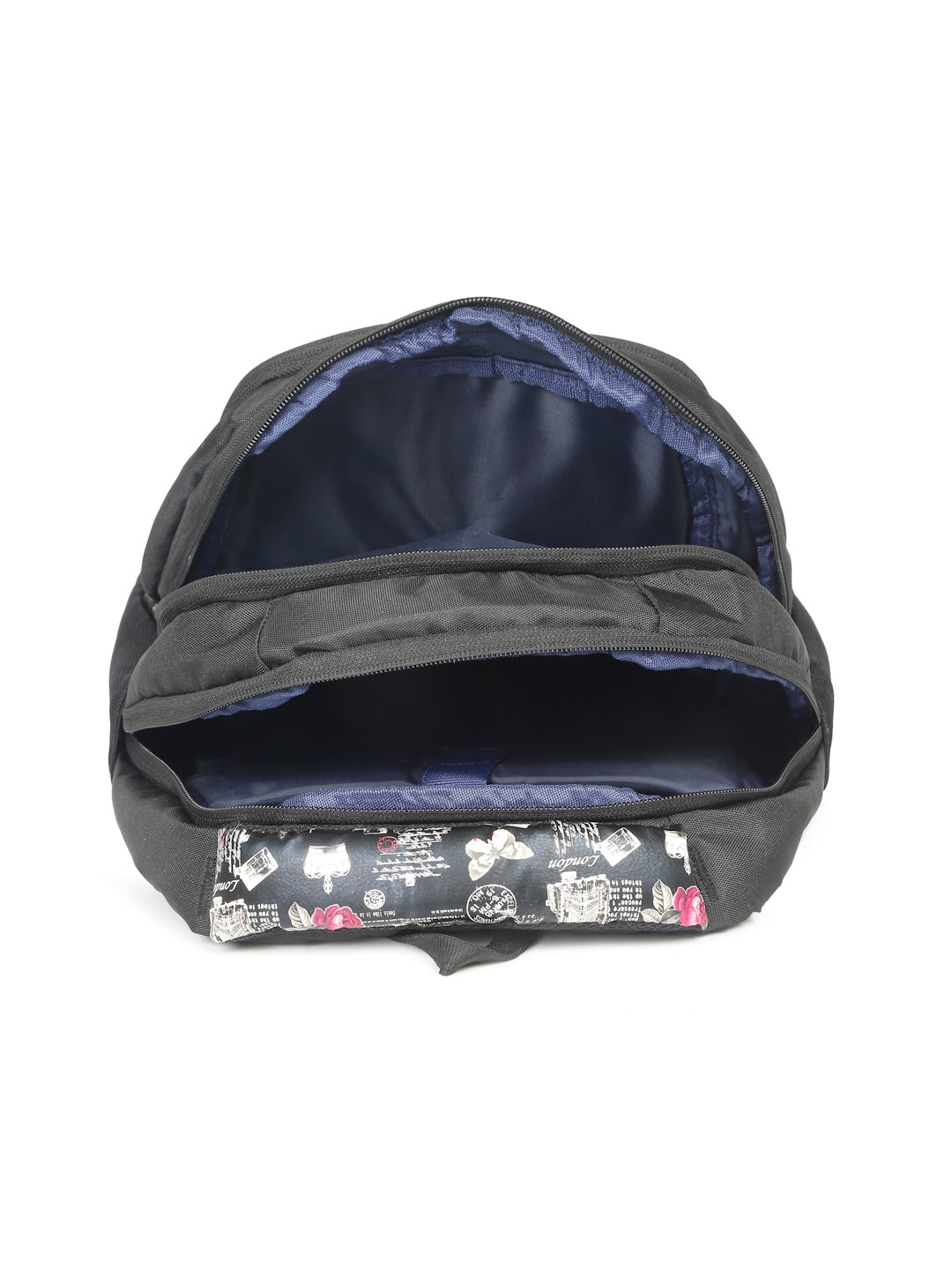 Kosher Printed Unisex Backpack for College, Travel & Office – Water-Resistant with Hidden Rain Cover