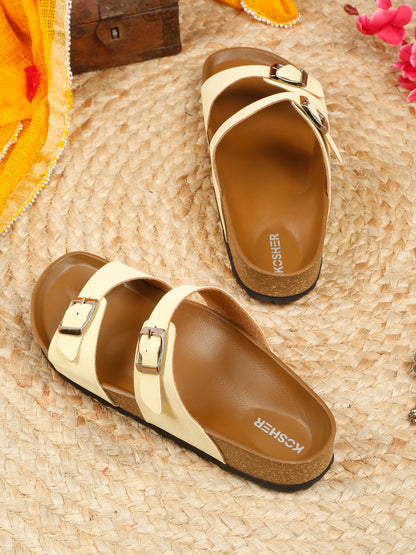 Kosher Yellow Women,s casual slipper