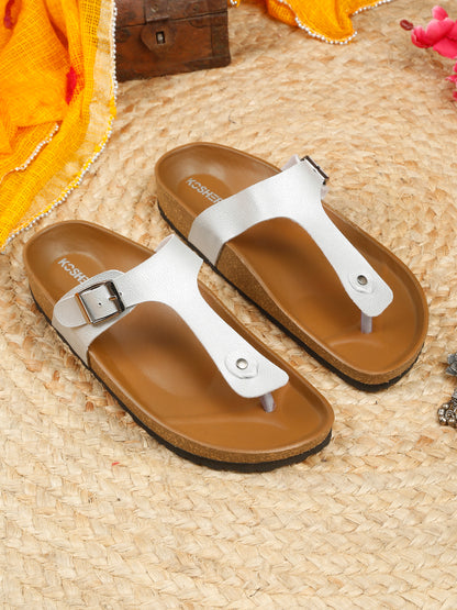 Kosher Silver Women,s casual slipper
