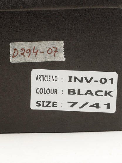 KOSHER Men’s Black Formal Shoes | Classic Lace-Up Derby Shoes