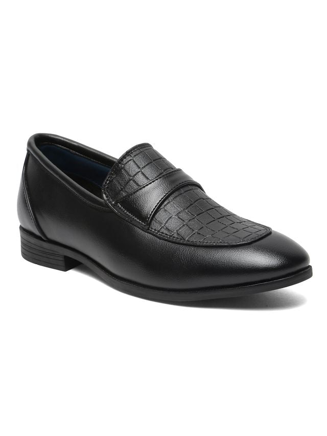 Kosher Black Color Slip-on Men's Formal Shoes