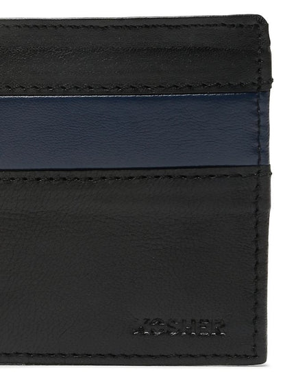 KOSHER Black Color Premium Soft Leather With Zipp Coin Pocket Wallet for Men's